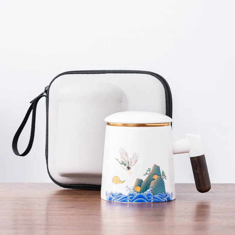 Mug à thé Prestigieux et Design en Céramique 400ml