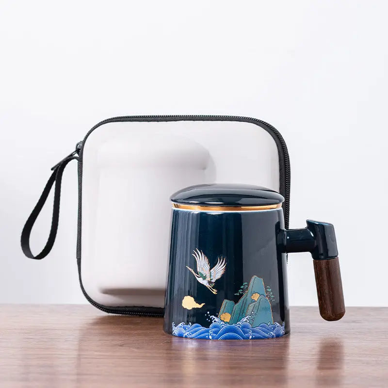 Mug à thé Prestigieux et Design en Céramique 400ml
