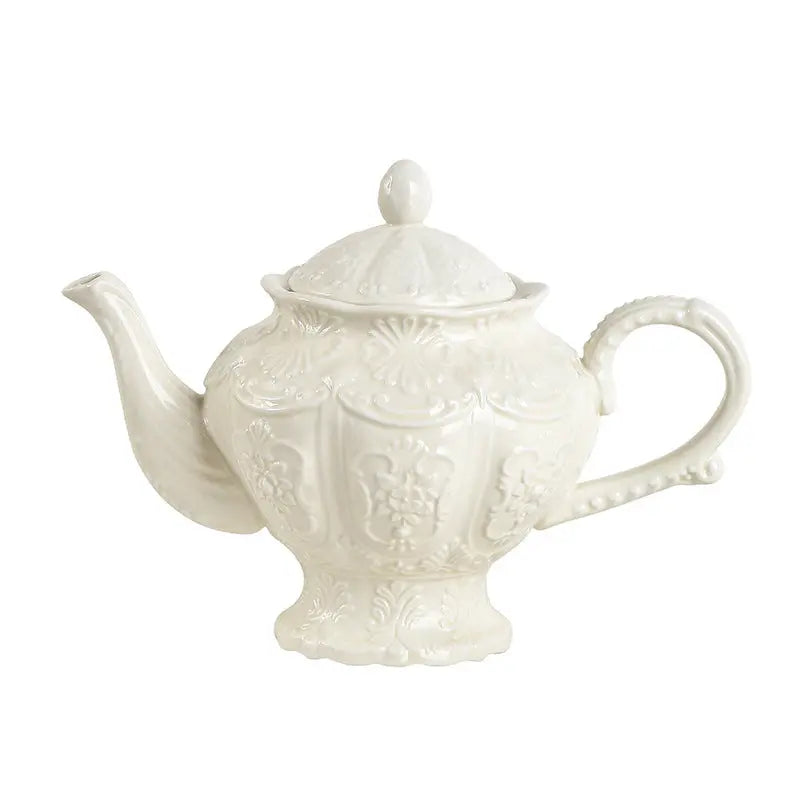 Théière Anglaise en Porcelaine Élégante de 1L