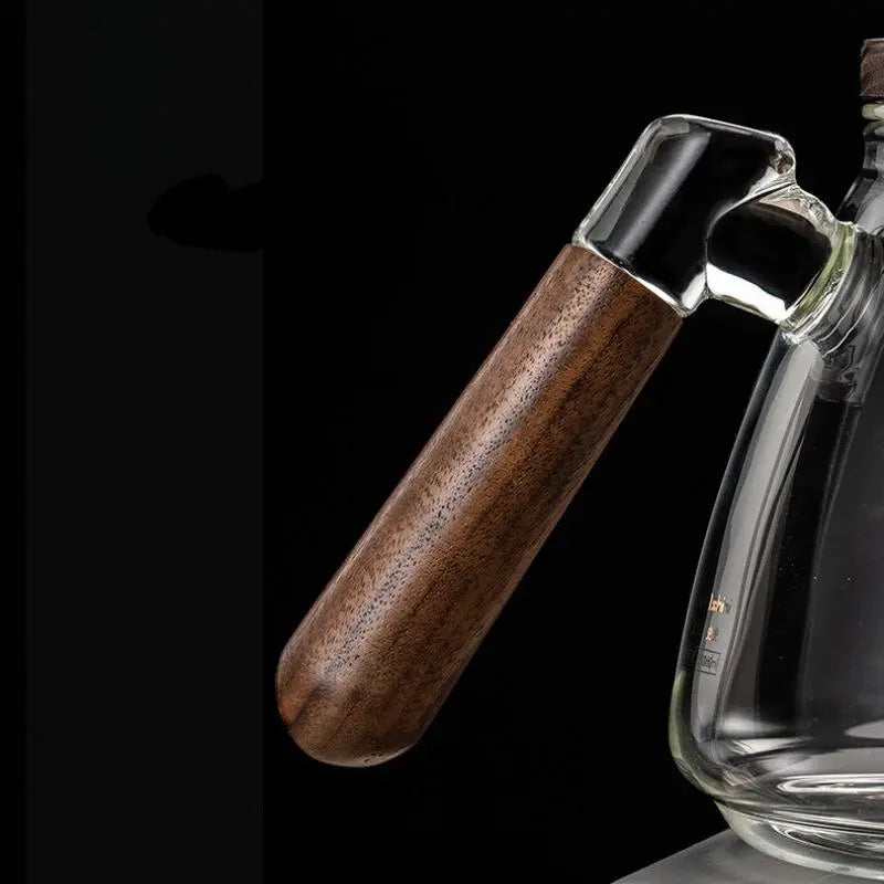 Théière en Verre et Bois de 900ML